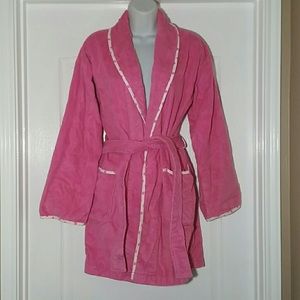 Vs pink robe xs